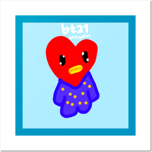 bt21 tata Posters and Art